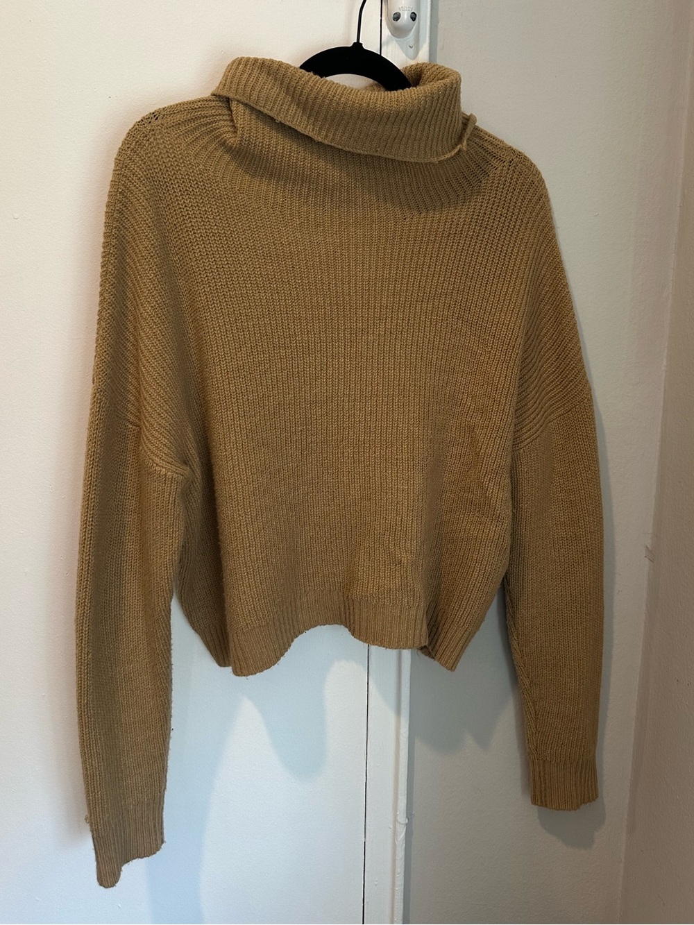 Tan Brown Cozy Sweater, Size M